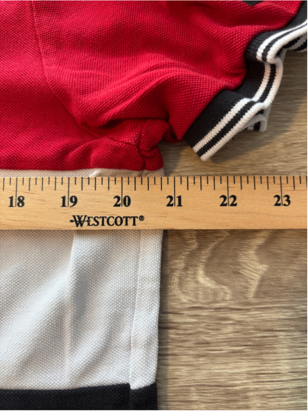 Polo Ralph Lauren Japan Polo Shirt Mens Size L Red White Black Preppy - Picture 7 of 10